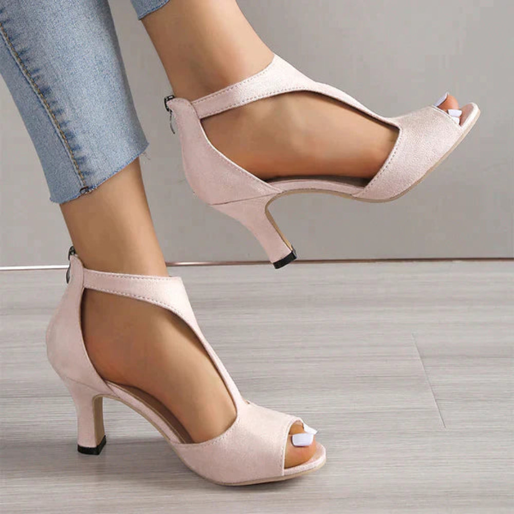 Women Heeled Sandals Evening Shoes