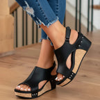 Women Orthopedic Wedge Sandals Summer Footwear