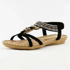 Women Sandals Flat Open Toe Bohemian Style Summer Footwear