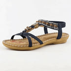 Women Sandals Flat Open Toe Bohemian Style Summer Footwear