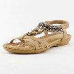 Women Sandals Flat Open Toe Bohemian Style Summer Footwear