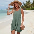 Women Spaghetti Strap Summer Dress Casual Sleeveless Dress