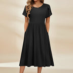 Women Summer Printed Casual Dress