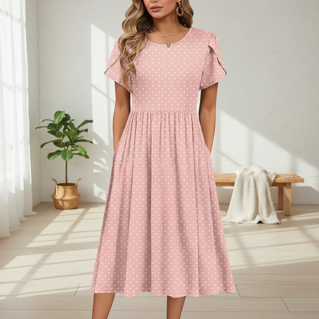Women Summer Printed Casual Dress