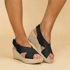 Women Wedge Espadrille Sandals Casual Shoes
