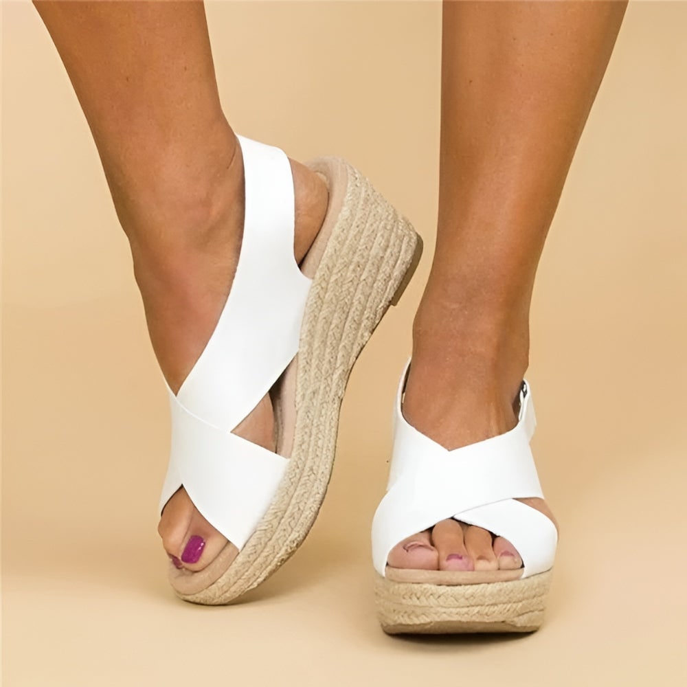 Women Wedge Espadrille Sandals Casual Shoes