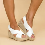 Women Wedge Espadrille Sandals Casual Shoes