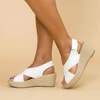 Women Wedge Espadrille Sandals Casual Shoes