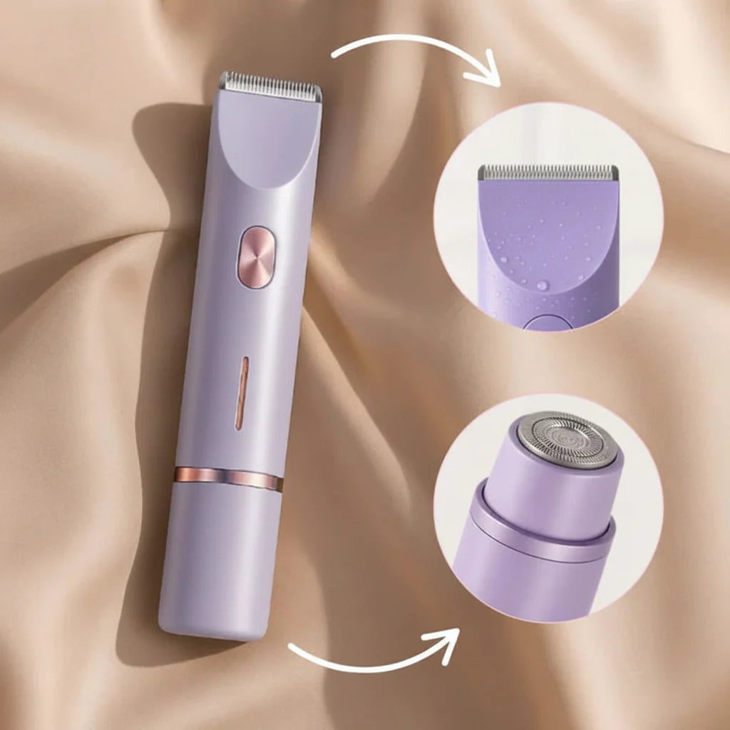 Women's Electric Shaver Facial Hair Remover Razor for Sensitive Skin