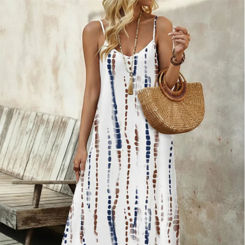 Women’s Floral Midi Summer Casual Dress