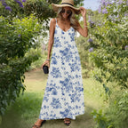 Women’s Floral Midi Summer Casual Dress