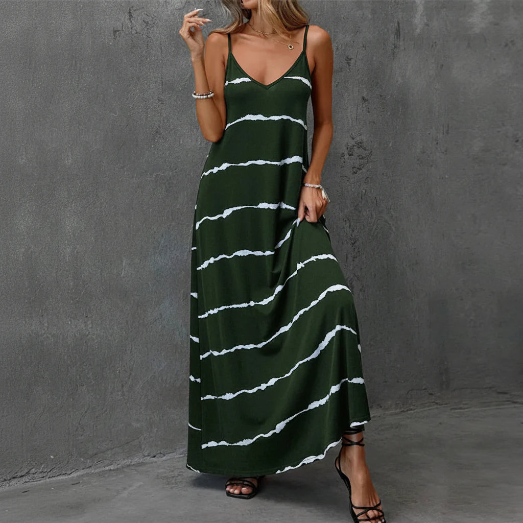 Women’s Floral Midi Summer Casual Dress