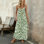 Women’s Floral Midi Summer Casual Dress