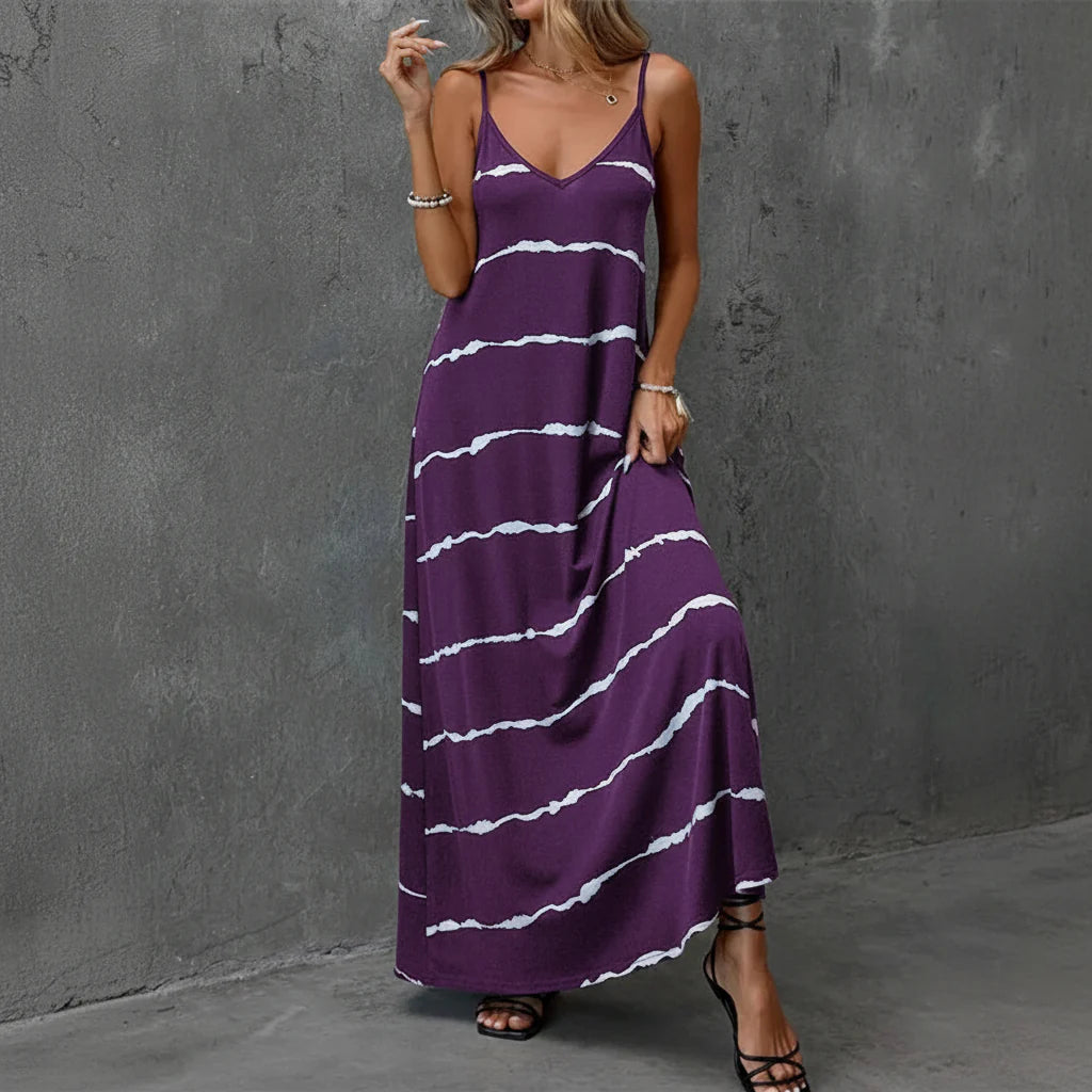 Women’s Floral Midi Summer Casual Dress