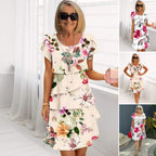 Women’s Floral Summer Dress Casual Vacation Dress