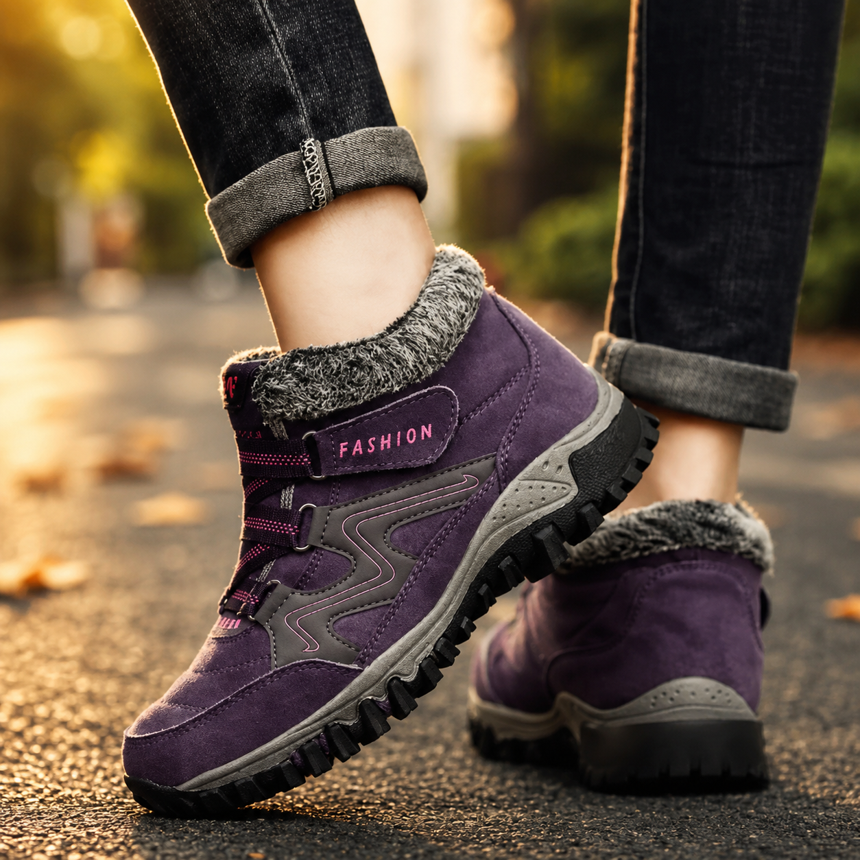Women's Insulated Winter Ankle Boots Winter Shoes