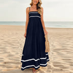 Women’s Maxi Dress Striped Long Flowing Summer Casual Dress