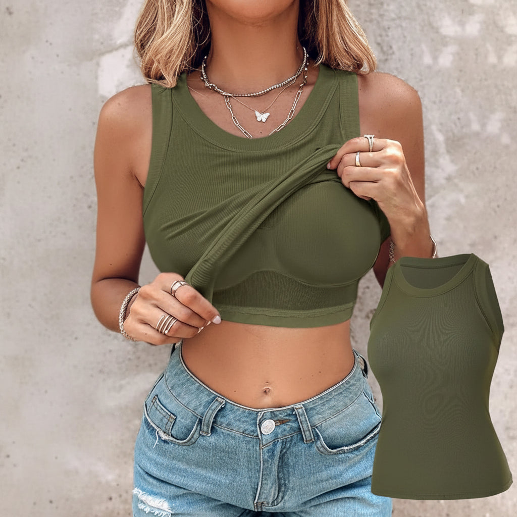 Women's Shapewear Tank Top Tummy Control Slimming Top
