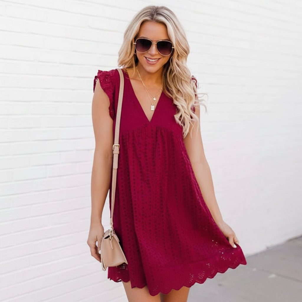 Women’s Sleeveless Summer Jumpsuit Dress