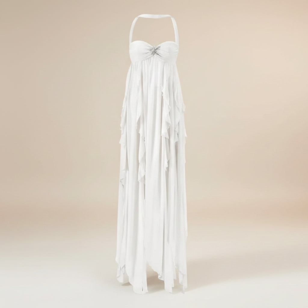 Women’s Summer Dress Loose Fit Flowy Midi Dress