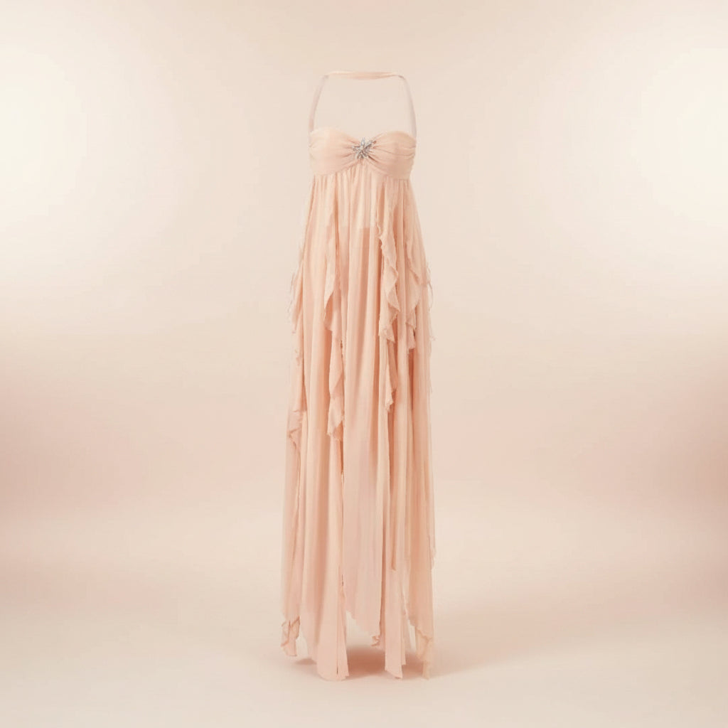 Women’s Summer Dress Loose Fit Flowy Midi Dress