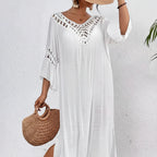Women’s Summer Dress Side Slit Beach Dress