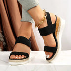 Women’s Wedge Sandals Strappy Summer Shoes