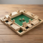 Wooden Family Board Game Set Classic Tabletop Game