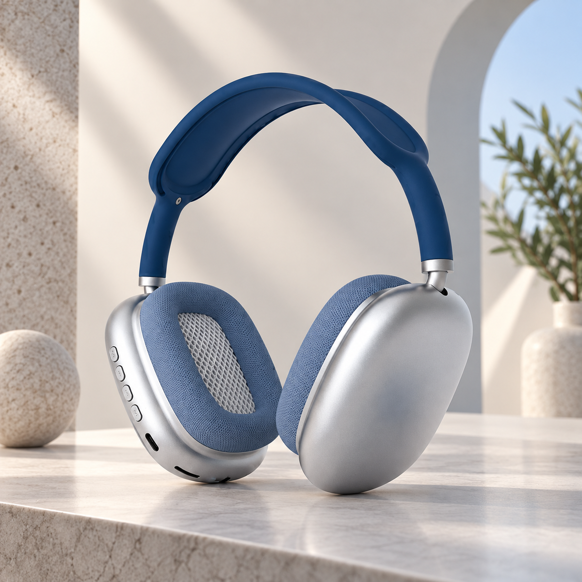 Wireless Bluetooth Headphones Noise Cancelling 40hr Over Ear