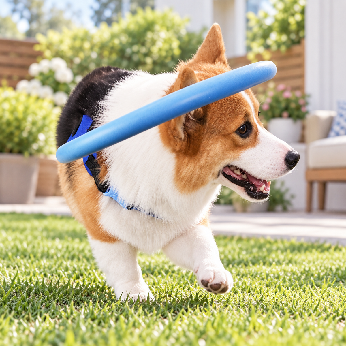 Bumper Collar Guide for Blind Dogs Safety Halo Harness