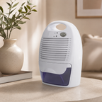 Silent Home Dehumidifier, Household Moisture Absorber & Air Dryer for Bedroom & Living Room