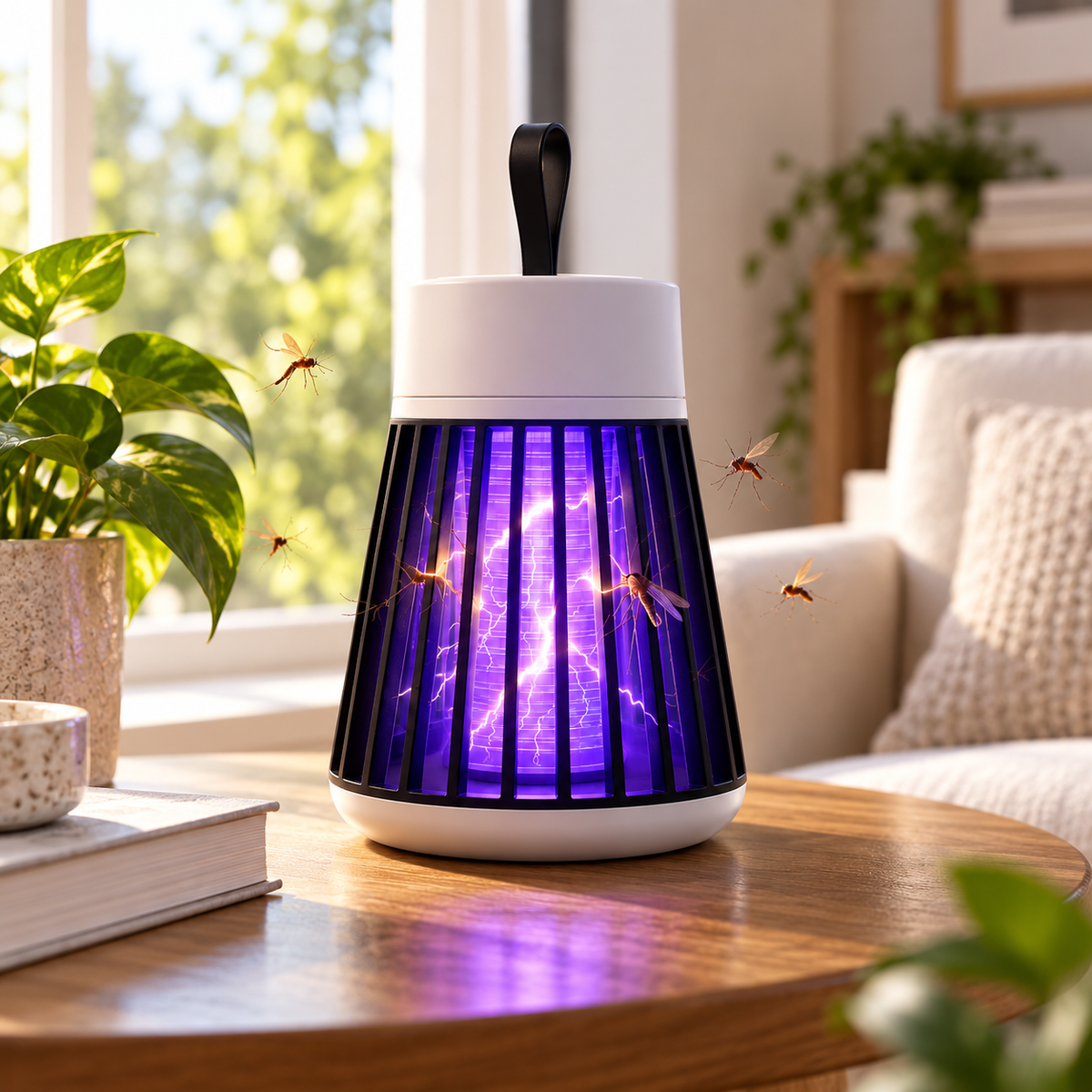 Mosquito Killer Lamp 2 Pack UV Insect Trap Indoor Outdoor