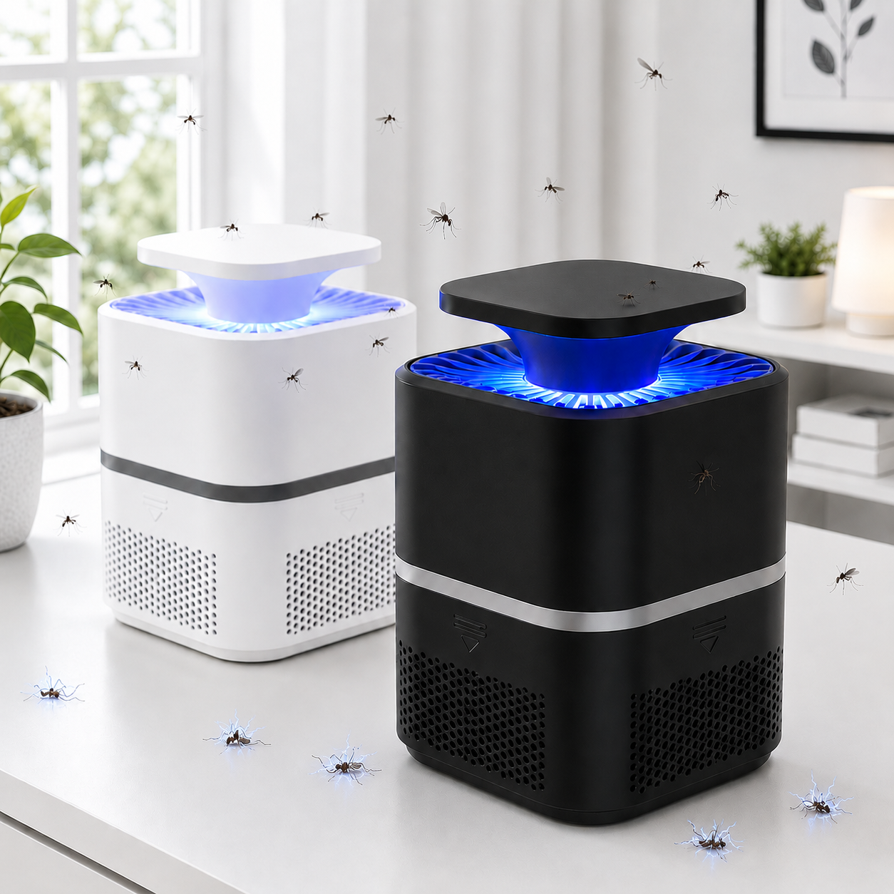 USB Mosquito Killer Lamp Indoor UVA Light Insect Trap