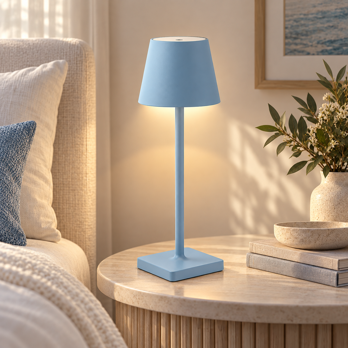 Rechargeable LED Table Lamp Cordless Dimmable for Home Outdoor