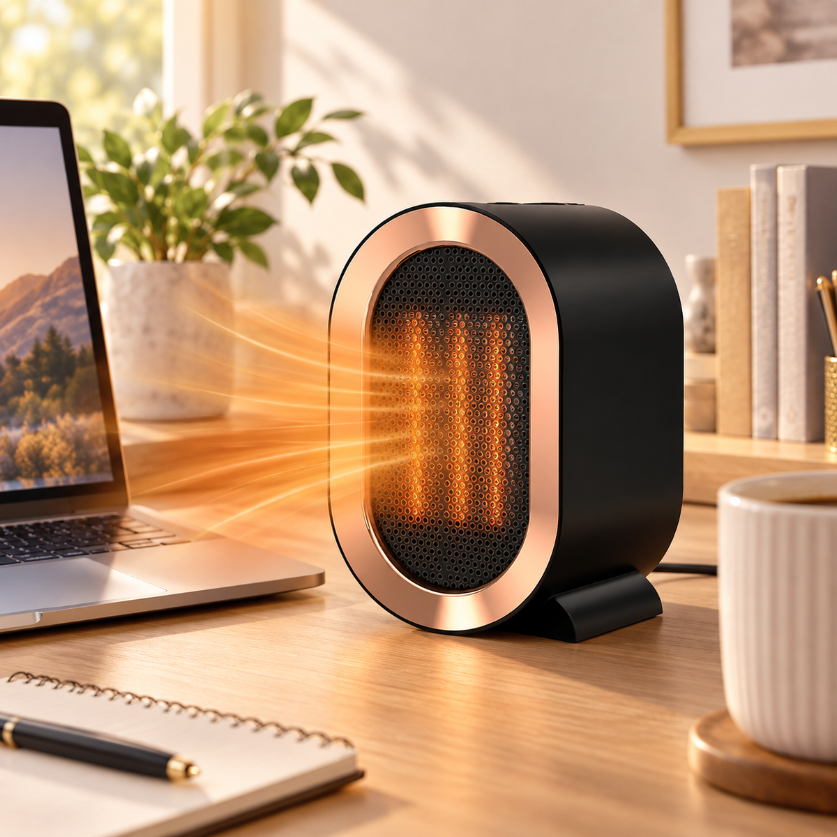Small Portable Electric Space Heater Energy Efficient