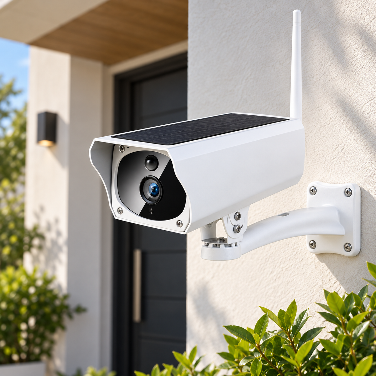 Wireless Solar Security Camera Night Vision Motion Detection