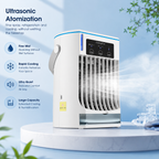 Mini Portable USB Evaporative Air Cooler Fan for Car Room