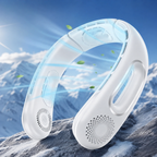 Bladeless Neck Fan Portable Rechargeable 4-Speed 360 Degree Cooling Fan