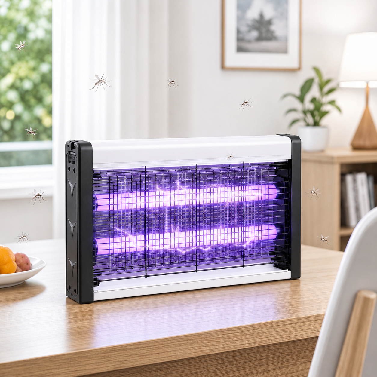 UV Electric Mosquito Killer Lamp Indoor Bug Zapper Fly Trap