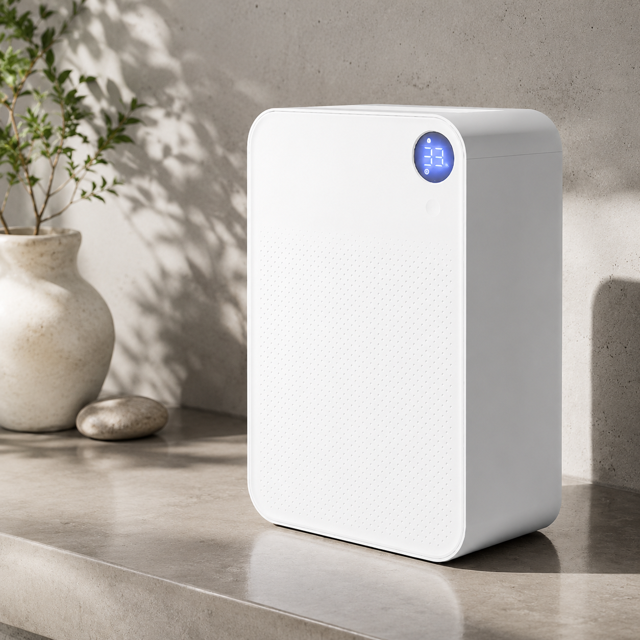 Dehumidifier with Air Purifier, Portable Moisture Absorber for Home, Kitchen & Bedroom