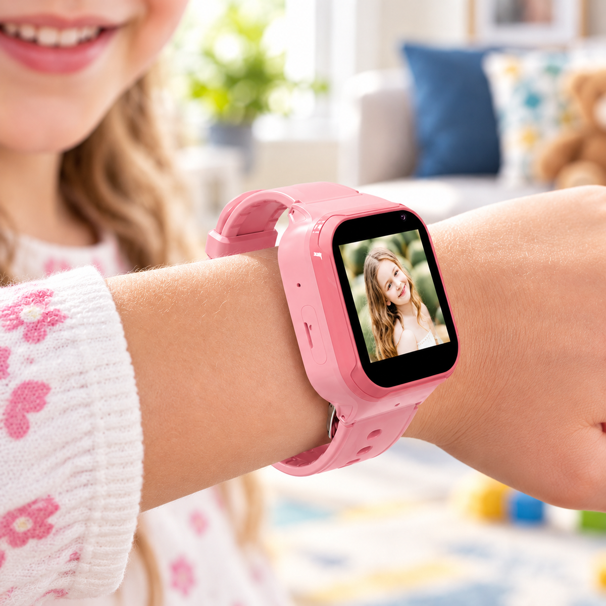 Kids Smart Watch GPS Tracker SOS Call Camera Phone Watch