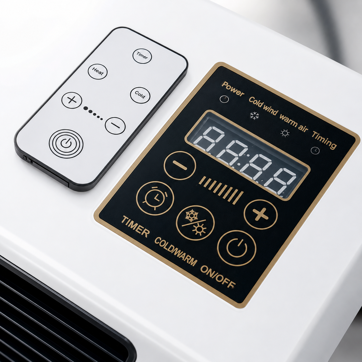 Portable Wall Mounted Air Conditioner with Remote Control Cooling Fans