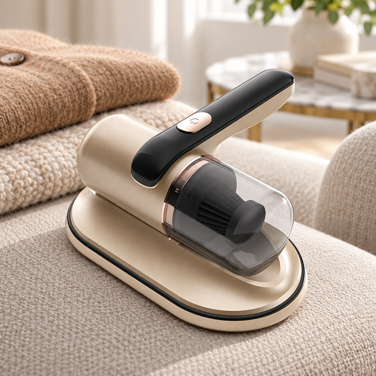 Cordless Dust Mite Vacuum UV Mattress Bed Cleaner