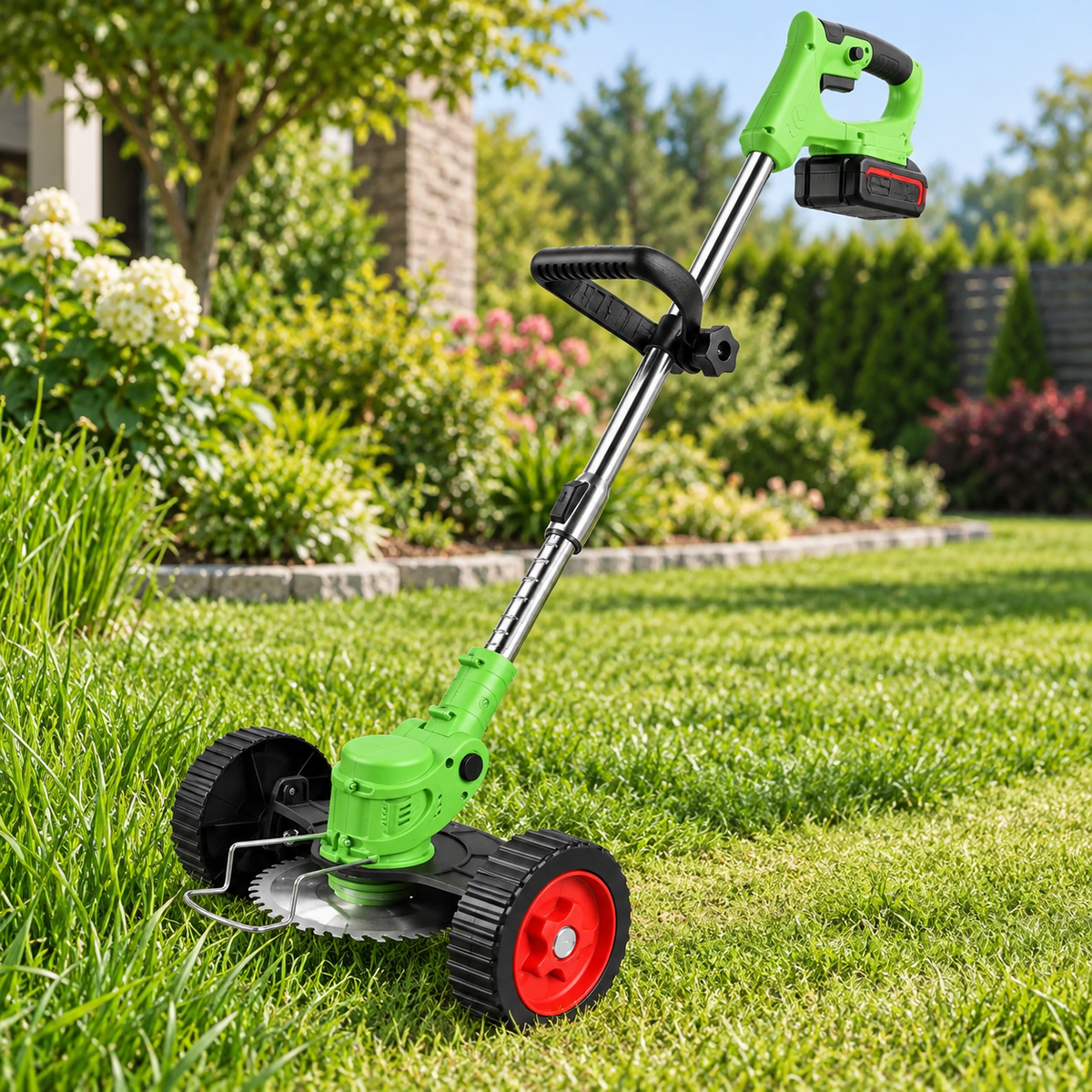 Cordless Electric Grass Trimmer 24V Weed Eater Strimmer