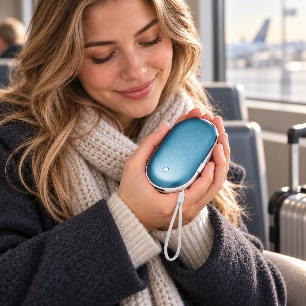 Rechargeable Hand Warmers with Power Bank 2 in 1