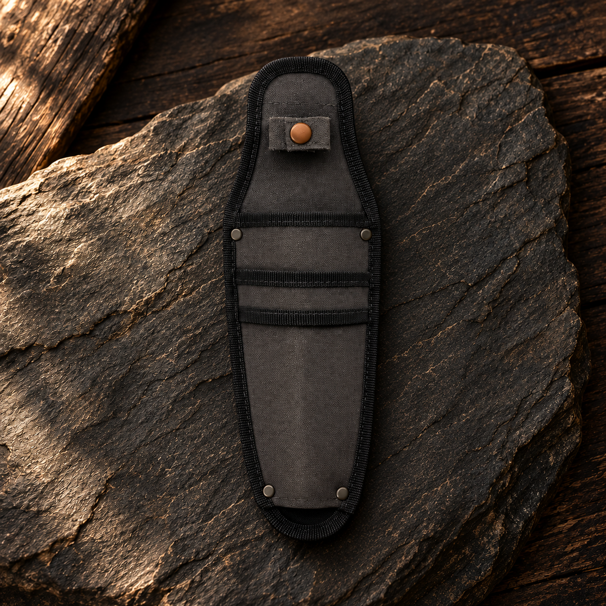 Hori Hori Garden Knife Stainless Steel with Sheath Walnut Handle