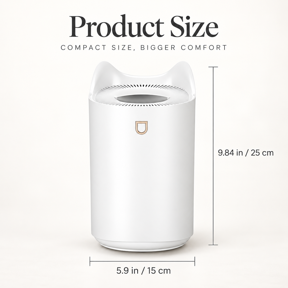 3000ml Ultrasonic Humidifier Cool Mist for Bedroom Home Baby