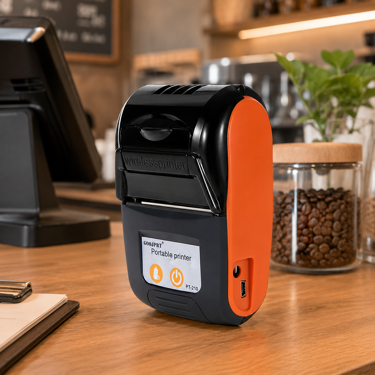 Wireless Thermal Printer Portable Inkless Photo Printer
