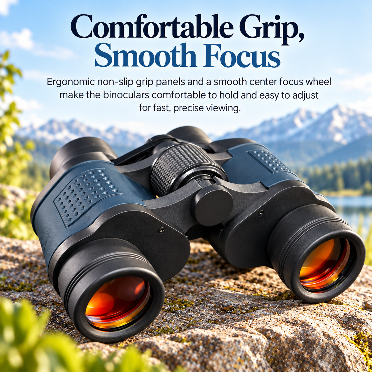 Night Vision Binoculars 60x60 HD Long Range for Hunting