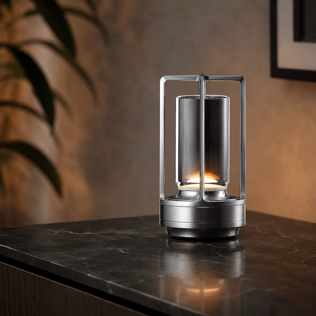 Wireless Waterproof Table Lamp Touch Dimmable Night Light